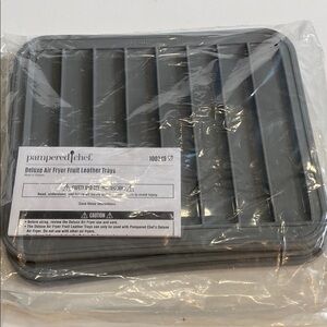 Pampered Chef Deluxe Air Fryer Fruit Leather Trays 100349 New (e)